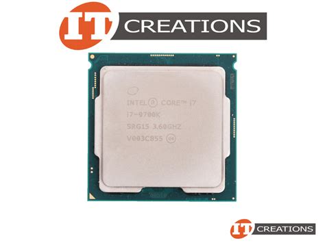 I7 9700k New Intel Core I7 8 Core Processor I7 9700k 360ghz Base 490ghz Max 12mb Smart