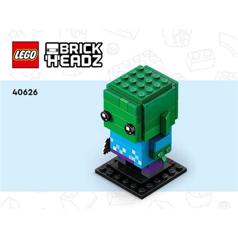 LEGO Zombie Set 40626 Instructions Brick Owl LEGO Marketplace