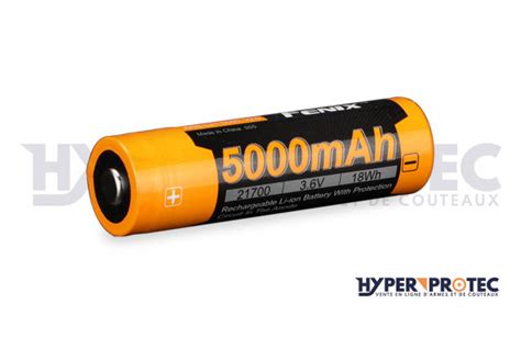 Fenix ARB L21 5000U 5000 MAh 3 6 V Batterie Rechargable HyperProtec