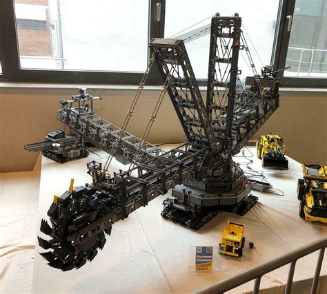 Giant Bucket Wheel Excavator Technic Moc By Mocbrickland With