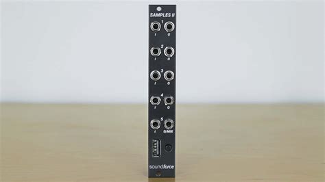 Soundforce Intros Samples II 5 Channel Eurorack Sample Player Synthtopia