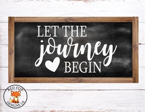 Let The Journey Begin Svg Welcome To Our Beginning Svg Etsy New Zealand