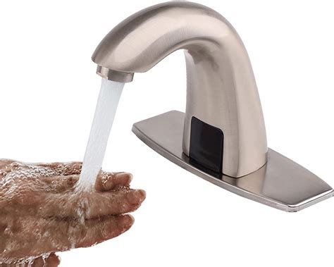 Touchless Bathroom Faucet 3 Or 1 Hole Motion Sensor Bathroom Sink