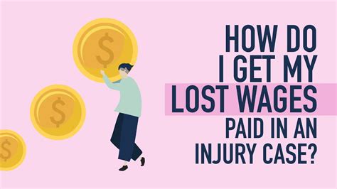 How Do I Get My LOST WAGES Paid In An Injury Case Call 312 500 4500