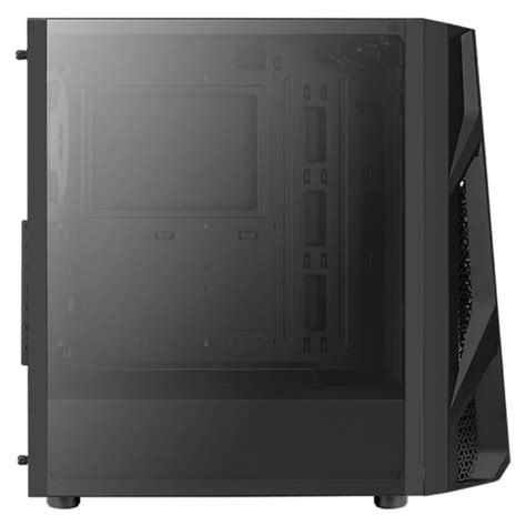 Gabinete Aerocool Nighthawk Duo E Atx Sin Fuente Vidrio Templado