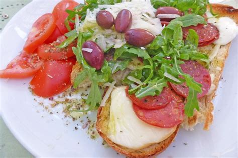 Bruschetta Salami Rezept