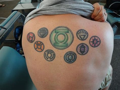 Green Lantern Oath Tattoo