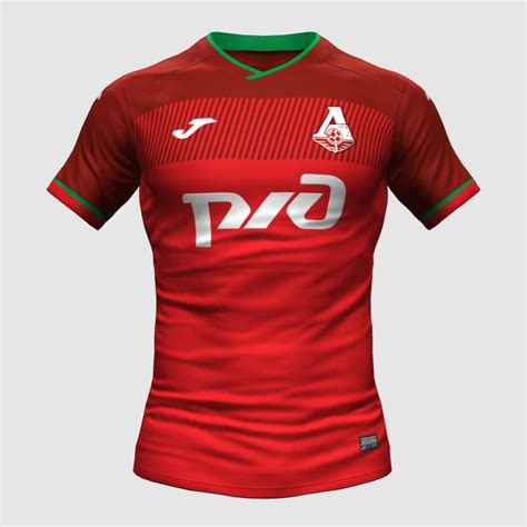 Lokomotiv Moscow Joma Home Concept Fifa Kit Creator Showcase