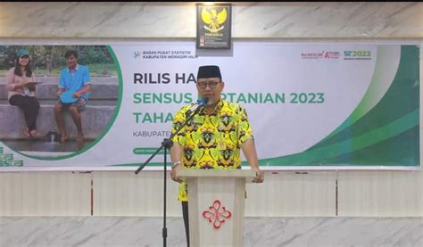 Pj Bupati Inhil Buka Secara Resmi Rilis Hasil Pertanian Tahap I