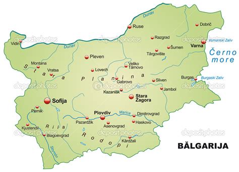 El Mapa De Bulgaria 2024