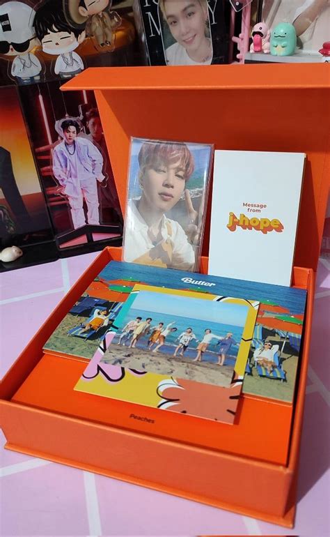 Butter Peaches Album With Jimin Pc And Jhope Msg Card Unsealed