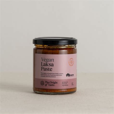 Vegan Laksa Paste - The Origin of Taste