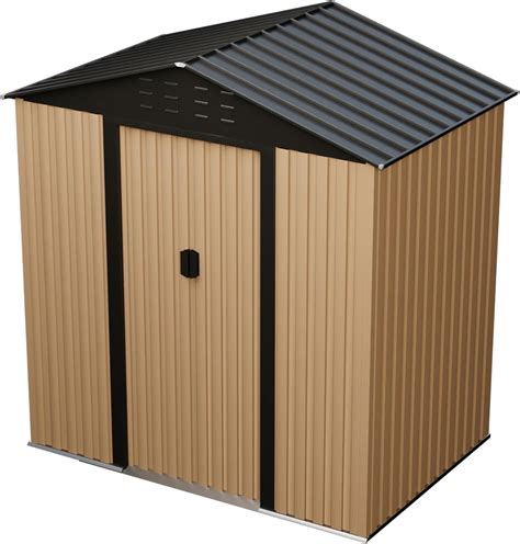 Amazon Shininglove Metal Garden Shed Ft X Ft Outdoor Storage