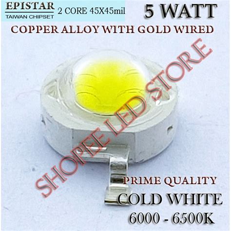 Jual Promo Hpl W Genuine Epistar Watt All Color Non Pcb