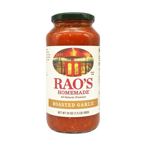 Raos Homemade Roasted Garlic Pasta Sauce