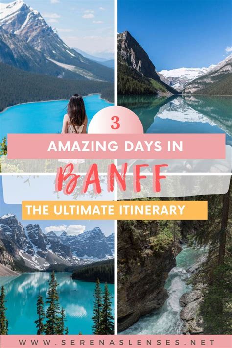 Summer Banff Itinerary 3 Days In Banff For First Time Visitors