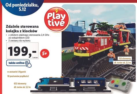 Promocja Kolejka Zdanie Sterowana Playtive W Lidl