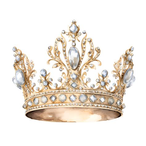 Gold Queen Crown Png