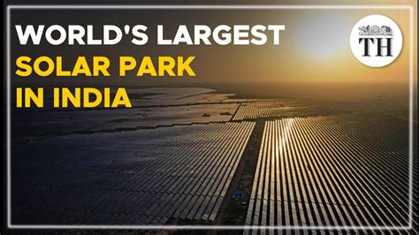 World S Largest Solar Park In Bhadla India Youtube