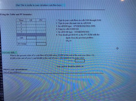 Solved Tutorial 3 Present Value Of Uneven Cash Flows 7 9