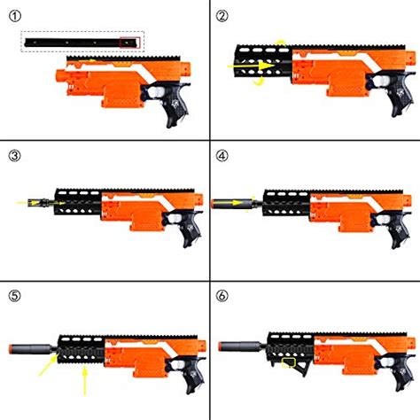 JGCWorker No.16 Mod Kits Modulus for Nerf N-Strike Elite Stryfe M4 ...