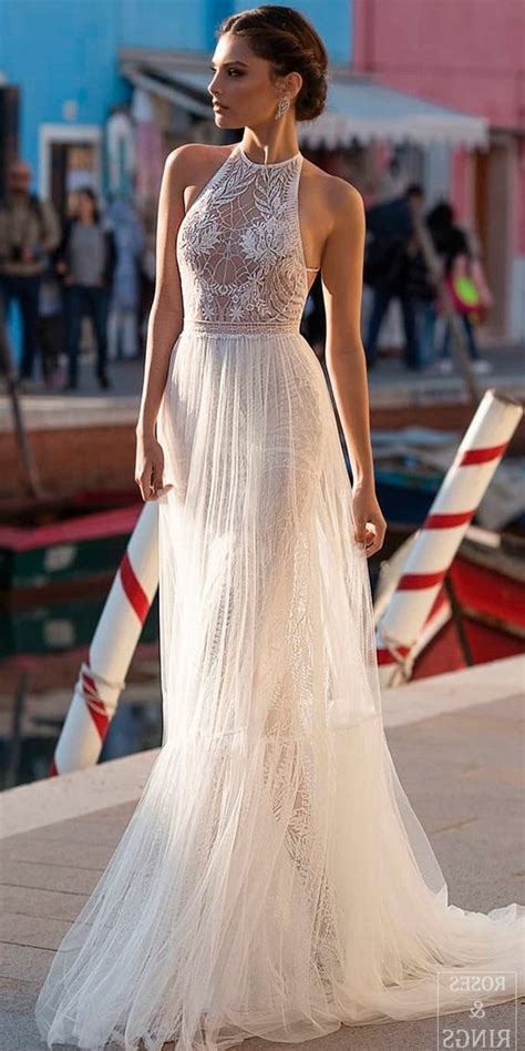 30 Beach Wedding Dresses Perfect For A Destination Wedding