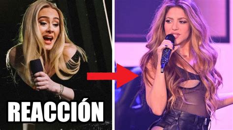 Adele Reacciona A Ic Nica Presentaci N De Shakira En El Show De Jimmy