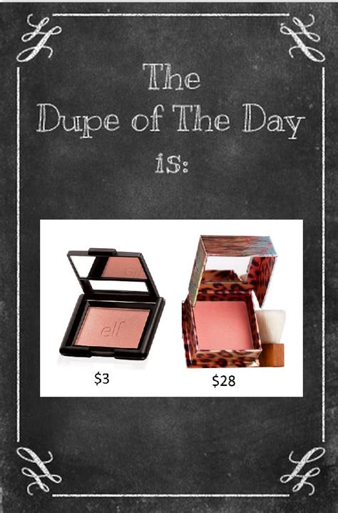 Dupe Of The Day 1 Benefit Coralista Powder The Budget Beauty Blog