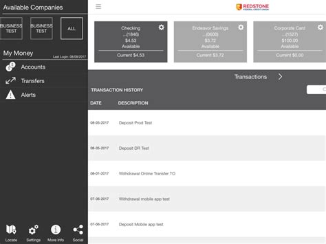 Redstone Fcu Business Banking For Ipad By Redstone Federal Credit Union