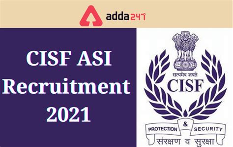 Cisf Asi Recruitment Apply Offline For Assistant Sub