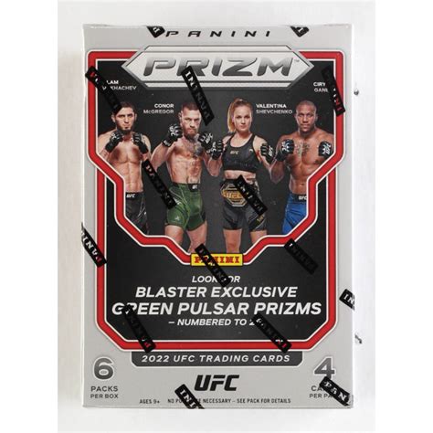 2022 Panini Prizm UFC Blaster Box With 6 Packs Pristine Auction