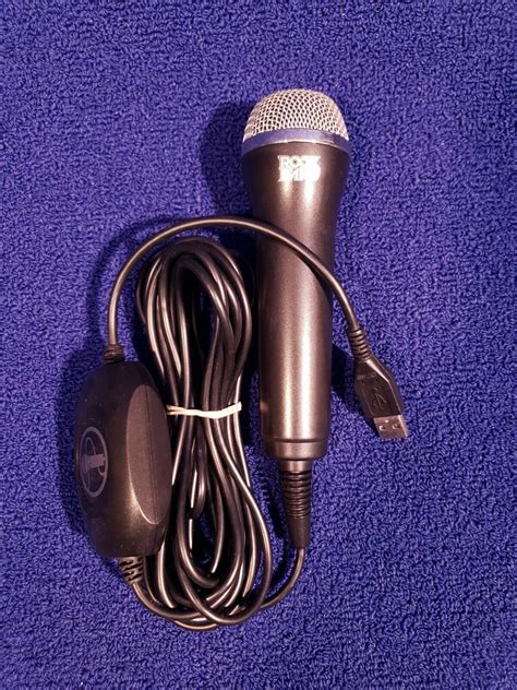 Rock Band Logitech Usb Microphone For Ps2 Ps3 Ps4 Xbox 360 Pc Wii Vg Tested Ebay