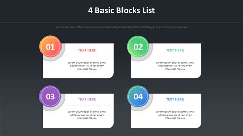 4 Basic Blocks List Diagram