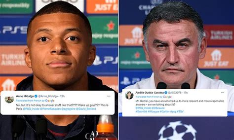 Kylian Mbappe And Psg Boss Christophe Galtier Slammed For Mocking