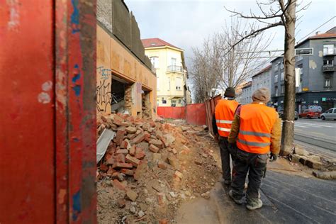 Tijekom radova urušio se zid u Zagrebu Prigorski hr