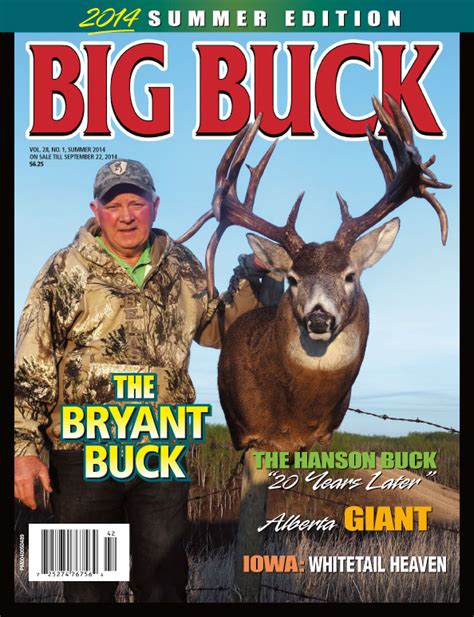 Big Buck Magazine Past Issues