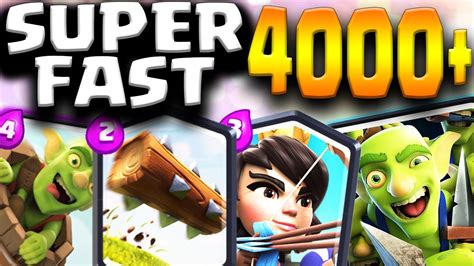 SUPER FAST CYCLE BAIT DECK 4000 Trophy Deck Push To Legendary Arena