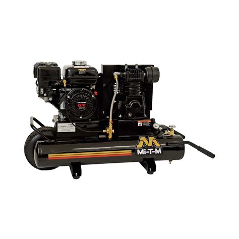 Mi T M 8 Gallon Single Stage Gasoline Air Compressor