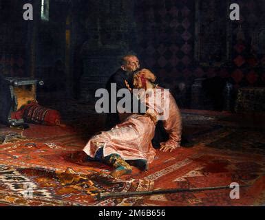 Ilya Repin Ivan The Terrible And His Son Ivan November