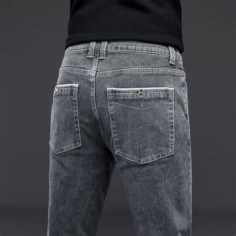 Pantalones Vaqueros Rectos De Estilo Coreano Para Hombre Jeans