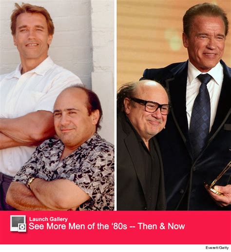 "Twins" Reunion! Danny DeVito Presents Arnold Schwarzenegger With ...