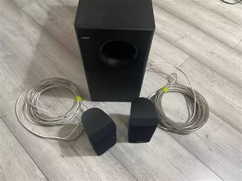 Bose Acoustimass Series Iii Subwoofer Passive Black Speakers X