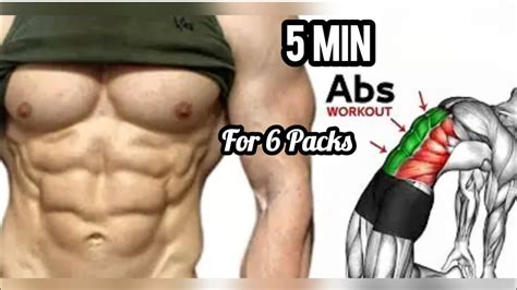 Min Abs Workout For Packs Beginner Advanced Flat Stomach No