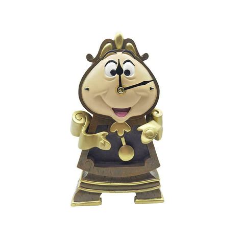 Figura Reloj Cogsworth La Bella Y La Bestia My Mims