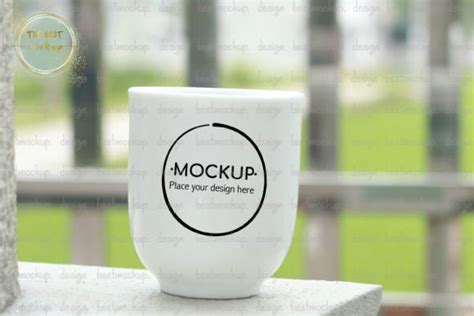 Fence Mug Coffee Mockup Graphic By Thebest Mockup Creative Fabrica