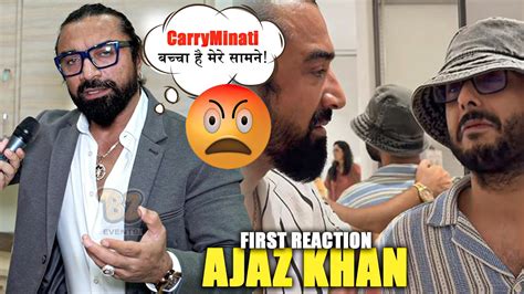 Carryminati डर गया क्या Truth Revealed In Ajaz Khan Interview Ajaz