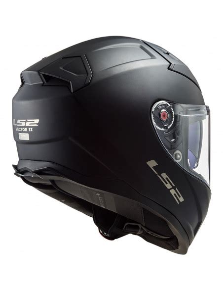 Casco Integral Vector Ii En Negro Mate De Ls