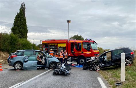 Villeneuve Trois Bless S L Gers Dans Un Choc Frontal