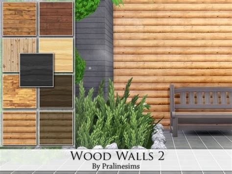 Wood Walls 2 By Pralinesims At Tsr