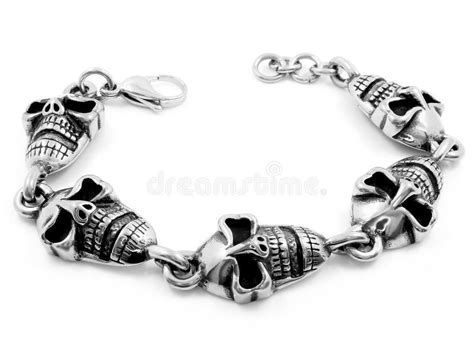 Jewelry Bracelet For Men Skulls Crosses And Classic Stainless Steel